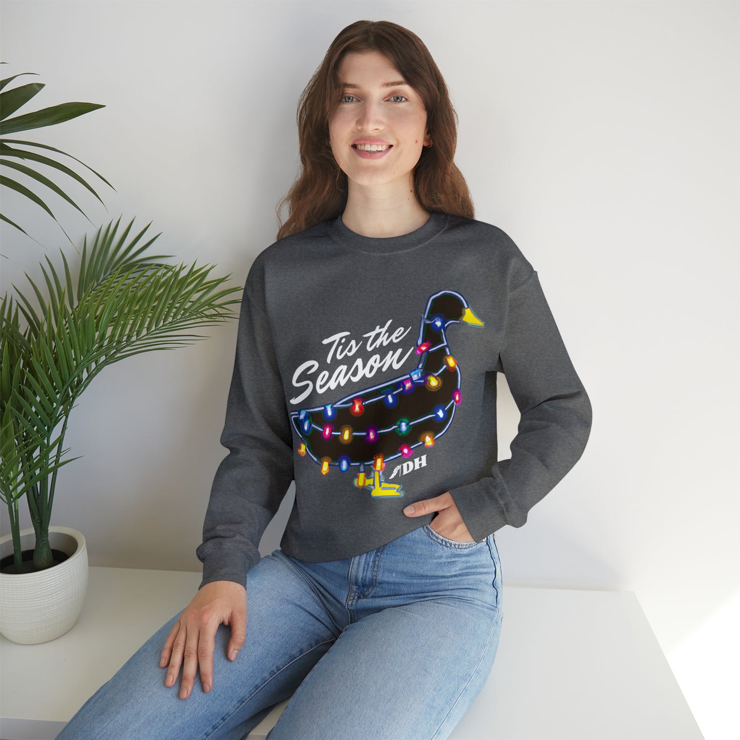 Tis the Season Holiday Crew Sweatshirt (Multiple Colors)