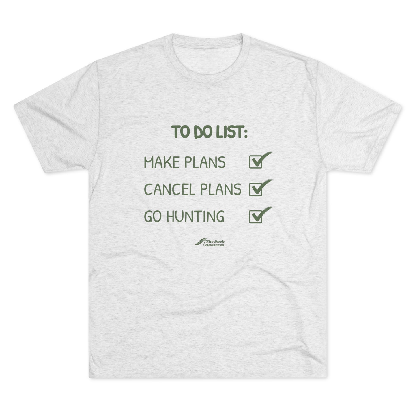 DH To Do List Tee (Green Ink Versions)