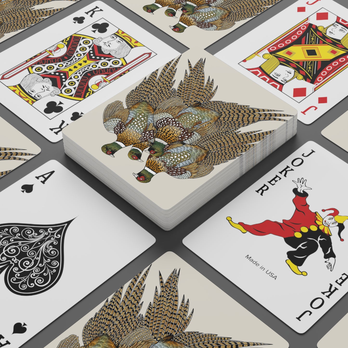 Pheasant Playing Cards