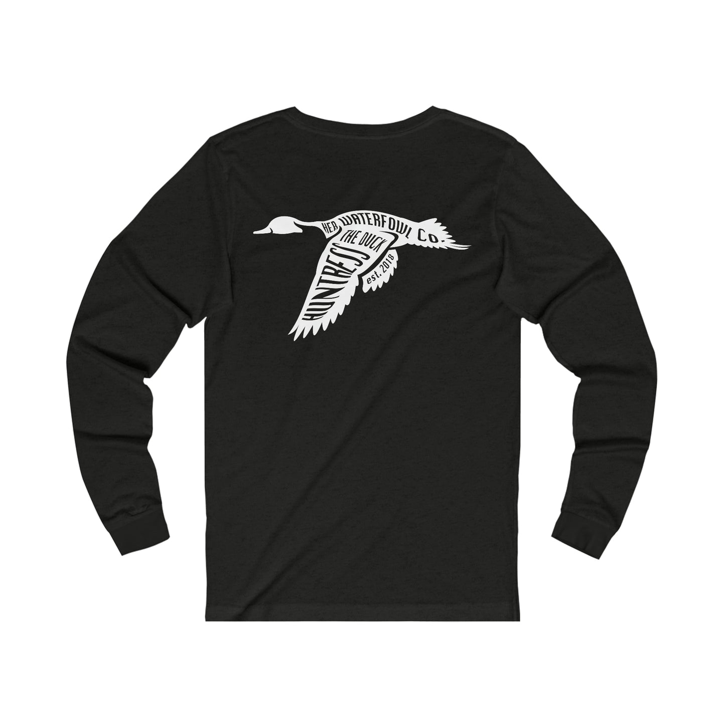 Pintail Long Sleeve Shirt (Back Design Shown/White Ink Versions)