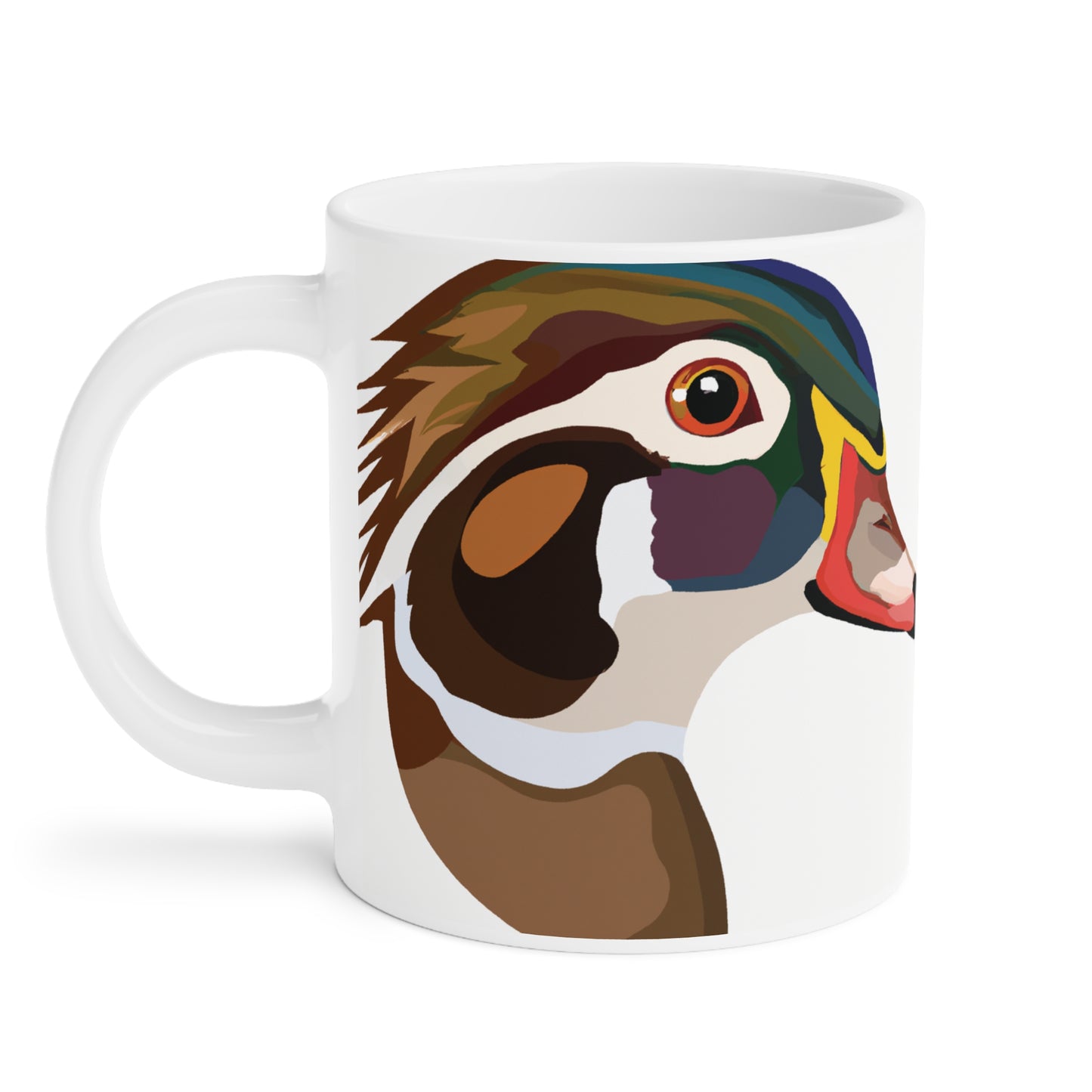 Woodie Drake & Hen Mug (20oz)