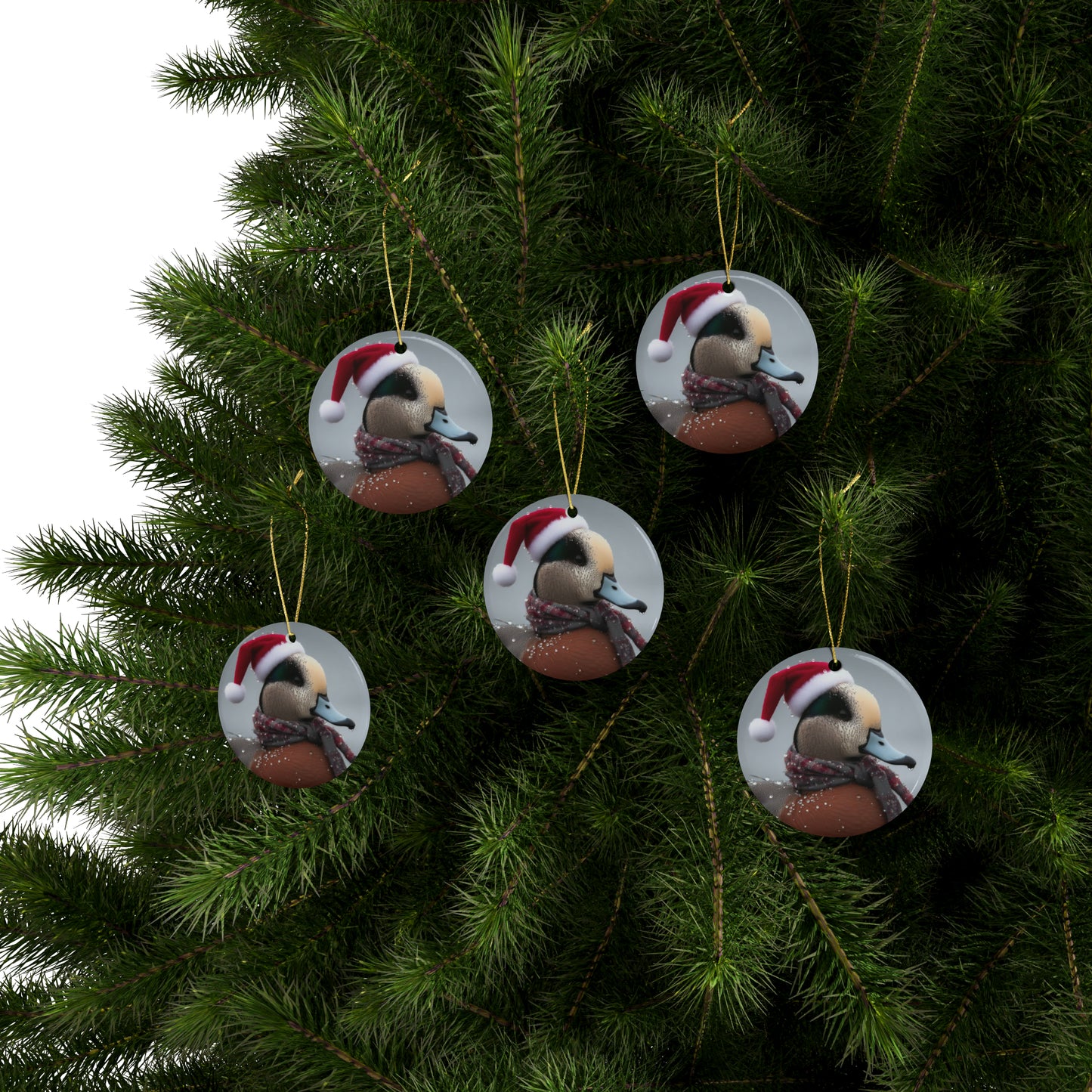 Christmas Wigeon Ornaments