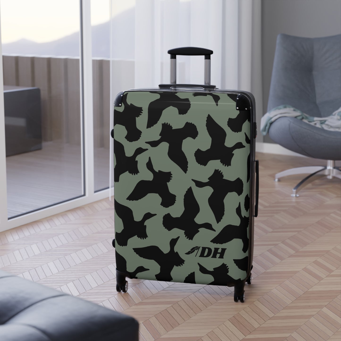 DH FLIGHT Luggage in OLIVE (Small, Medium & Large)