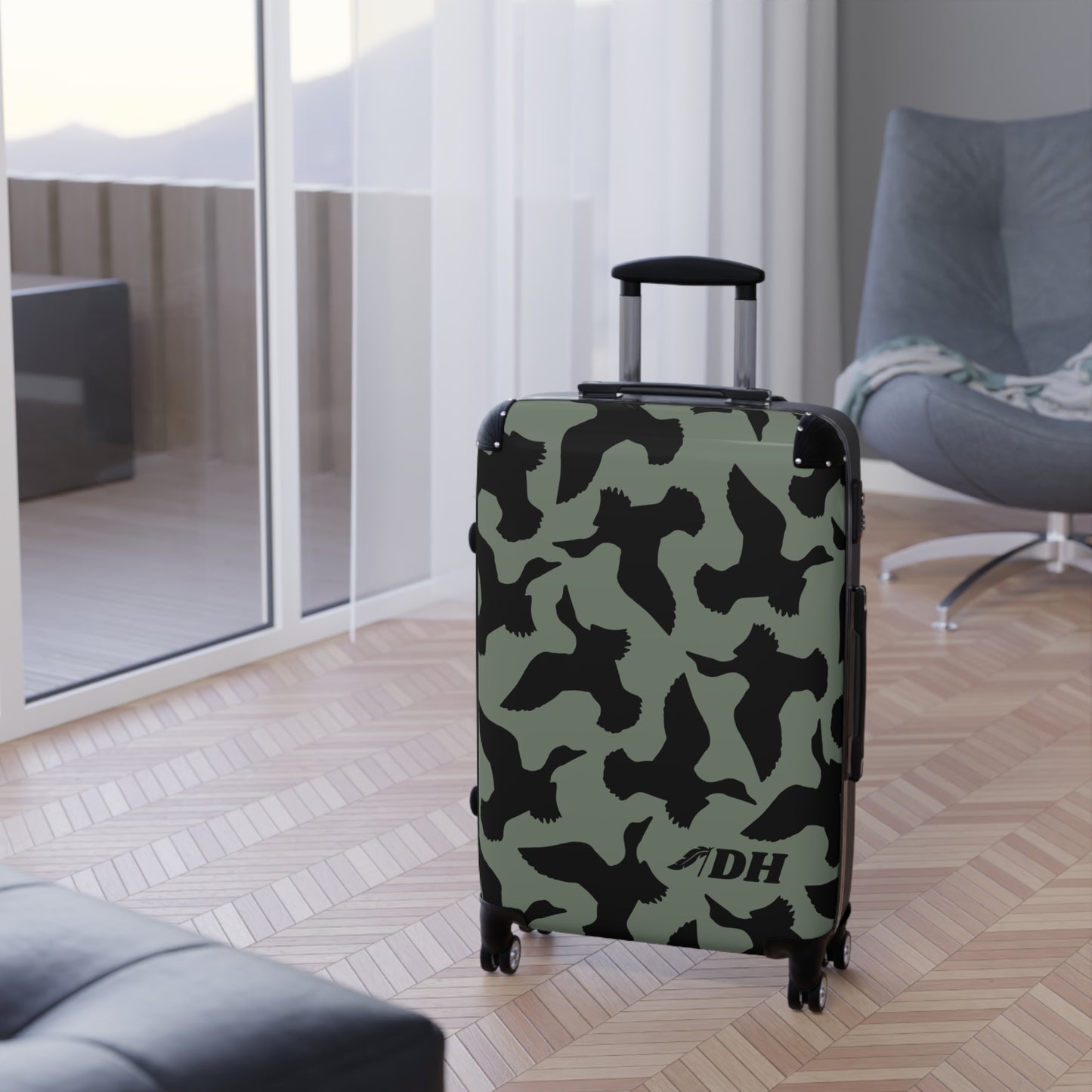 DH FLIGHT Luggage in OLIVE (Small, Medium & Large)