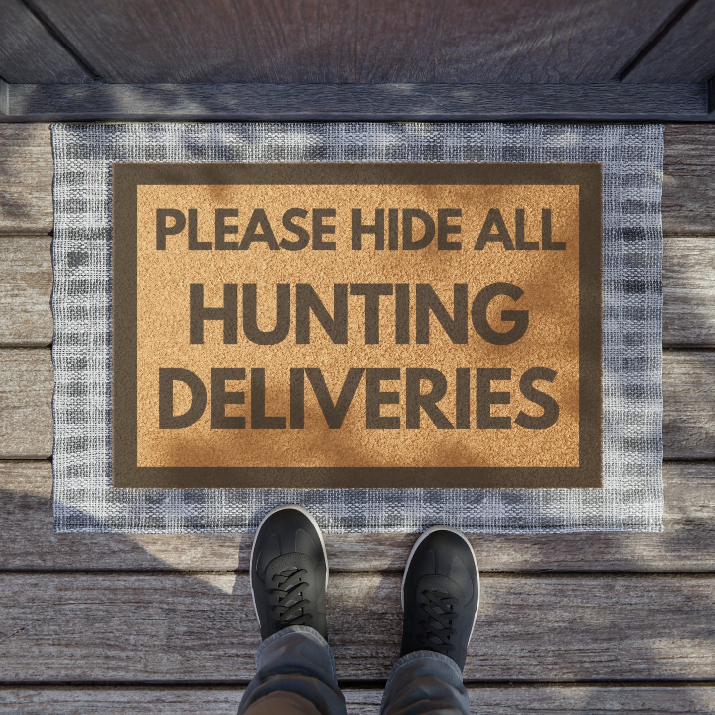 HUNTING DELIVERIES Doormat