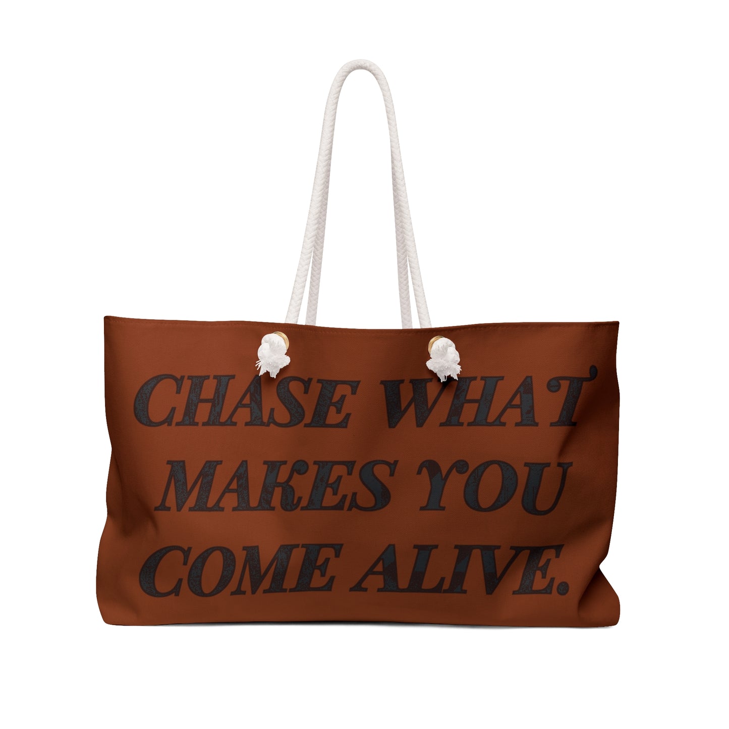 DH CHASE Weekender Bag (Black/Rust)