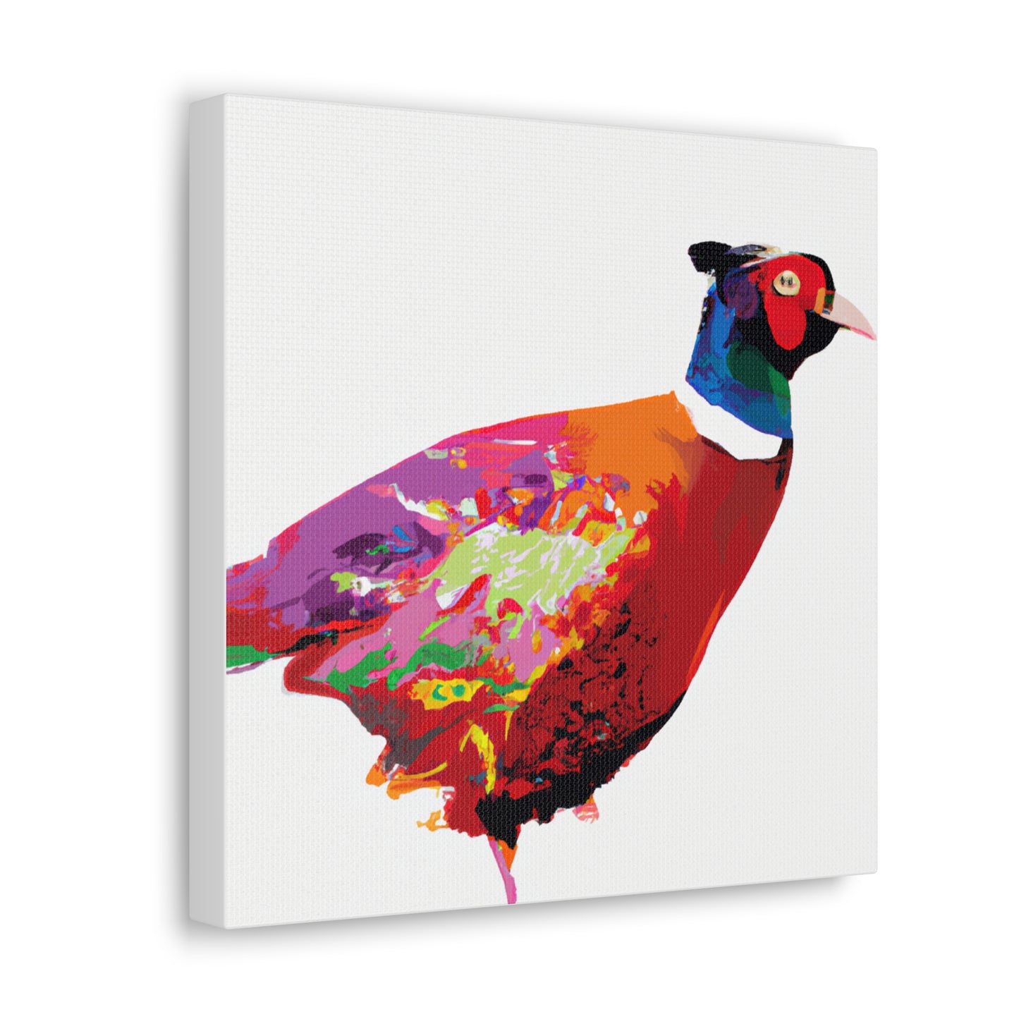 Pheasant Canvas Gallery Wrap (12x12")