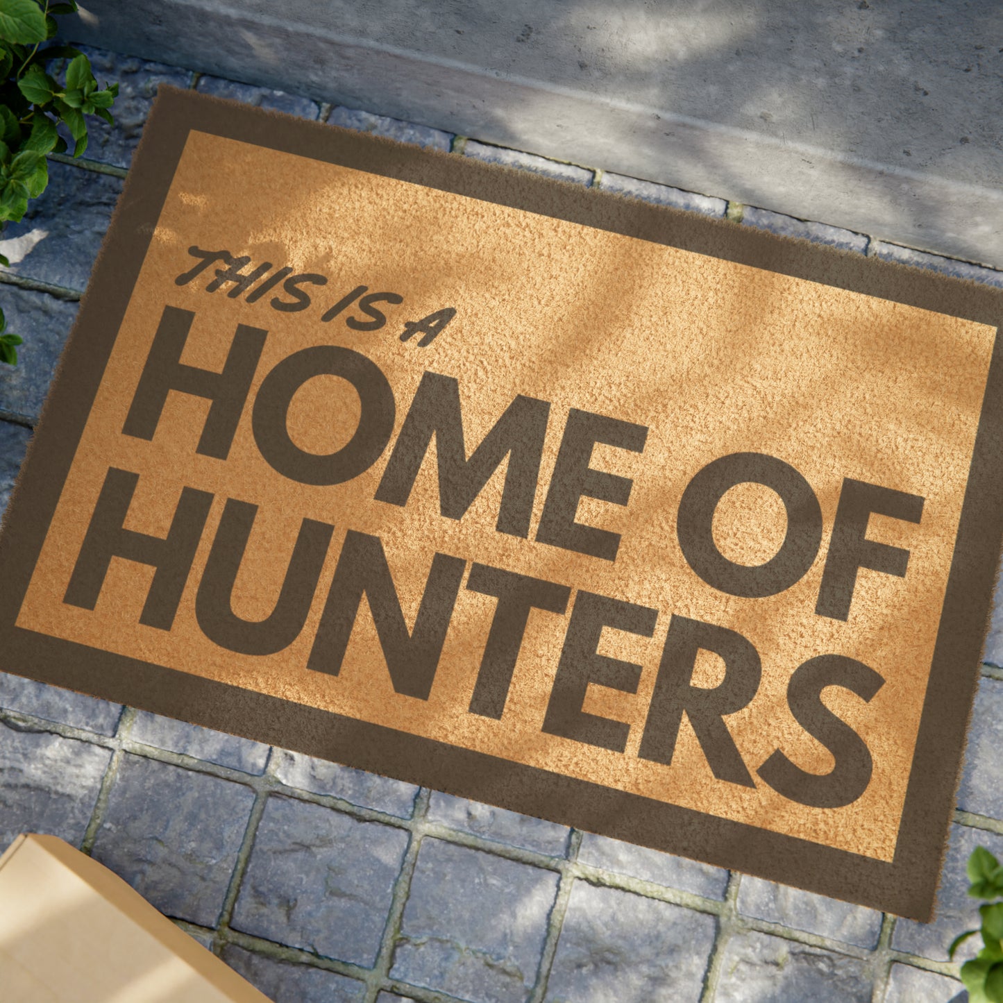 HOME OF HUNTERS Doormat