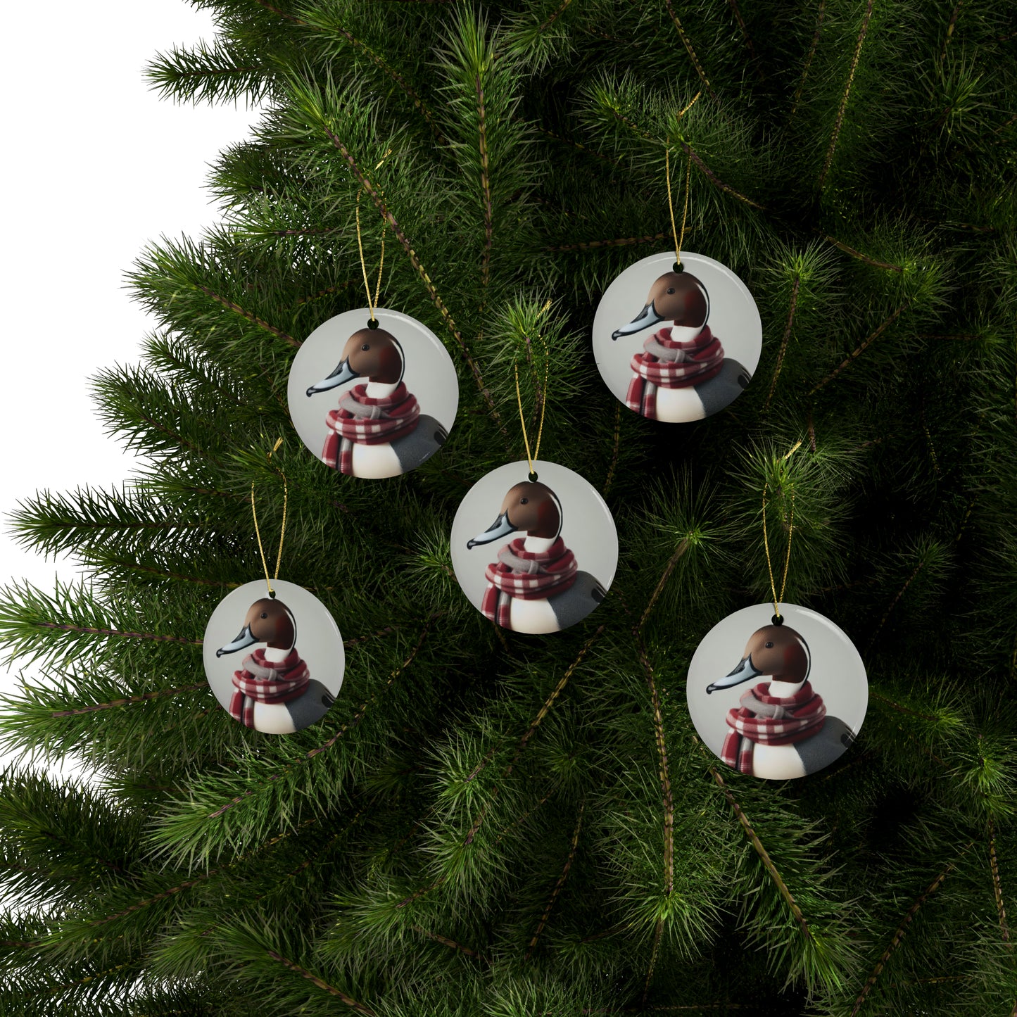 Christmas Pintail Ornaments