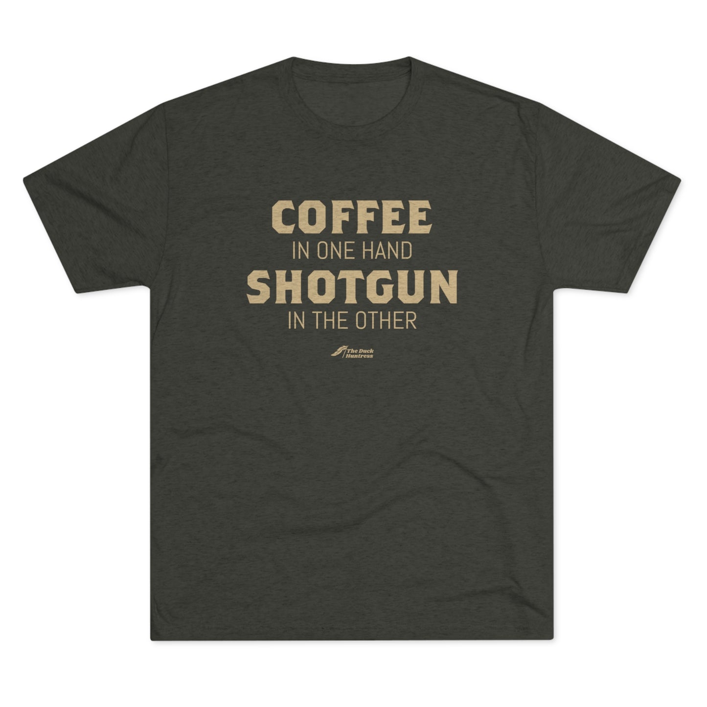 Coffee & Shotguns Tee (Tan Ink Versions)