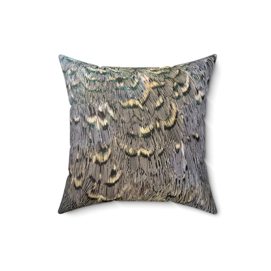 Pheasant Feather Pillow