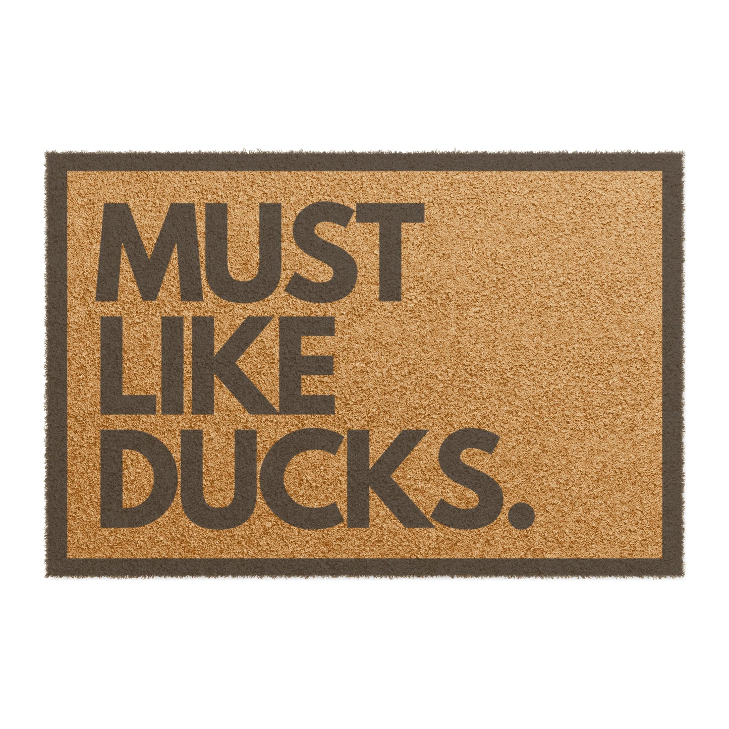 MUST LIKE DUCKS Doormat