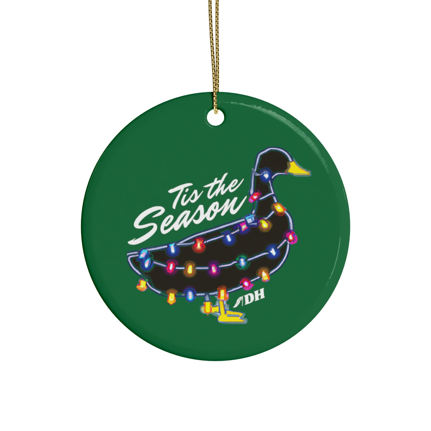 Tis the Season Ornaments - Green