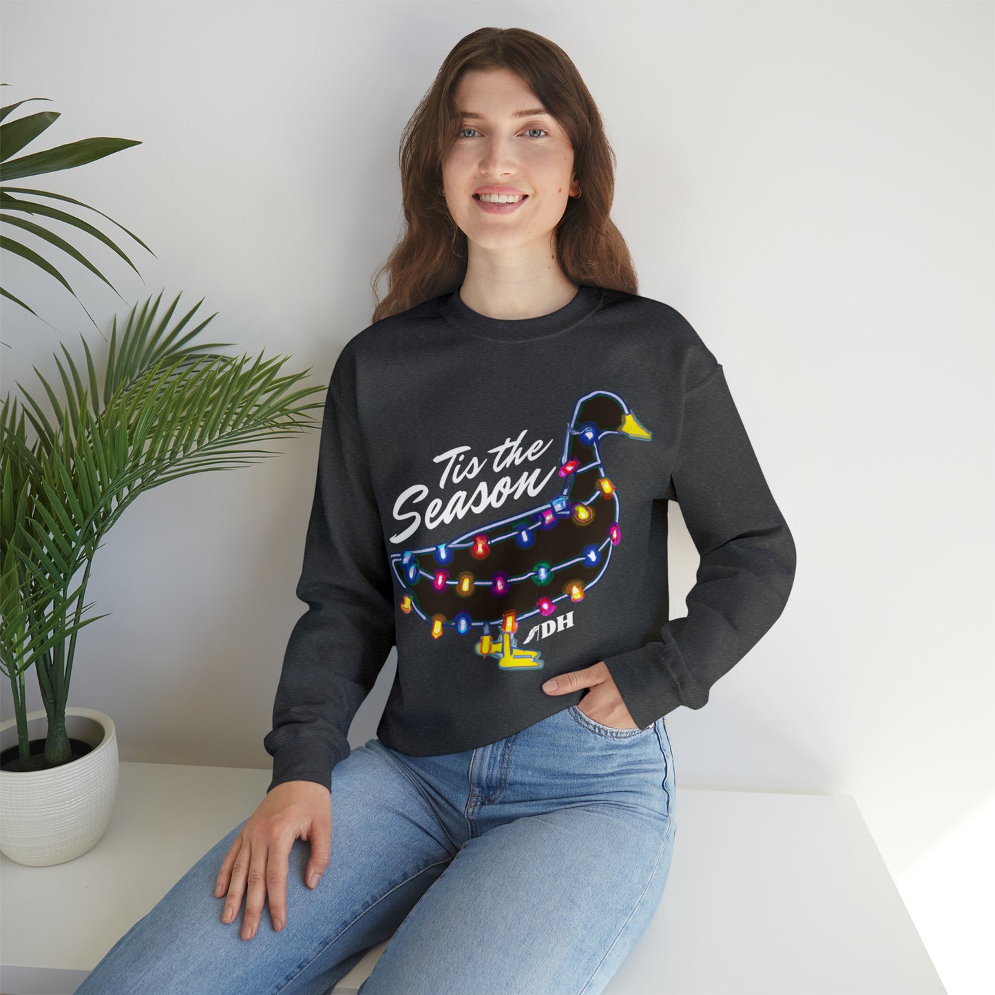 Tis the Season Holiday Crew Sweatshirt (Multiple Colors)