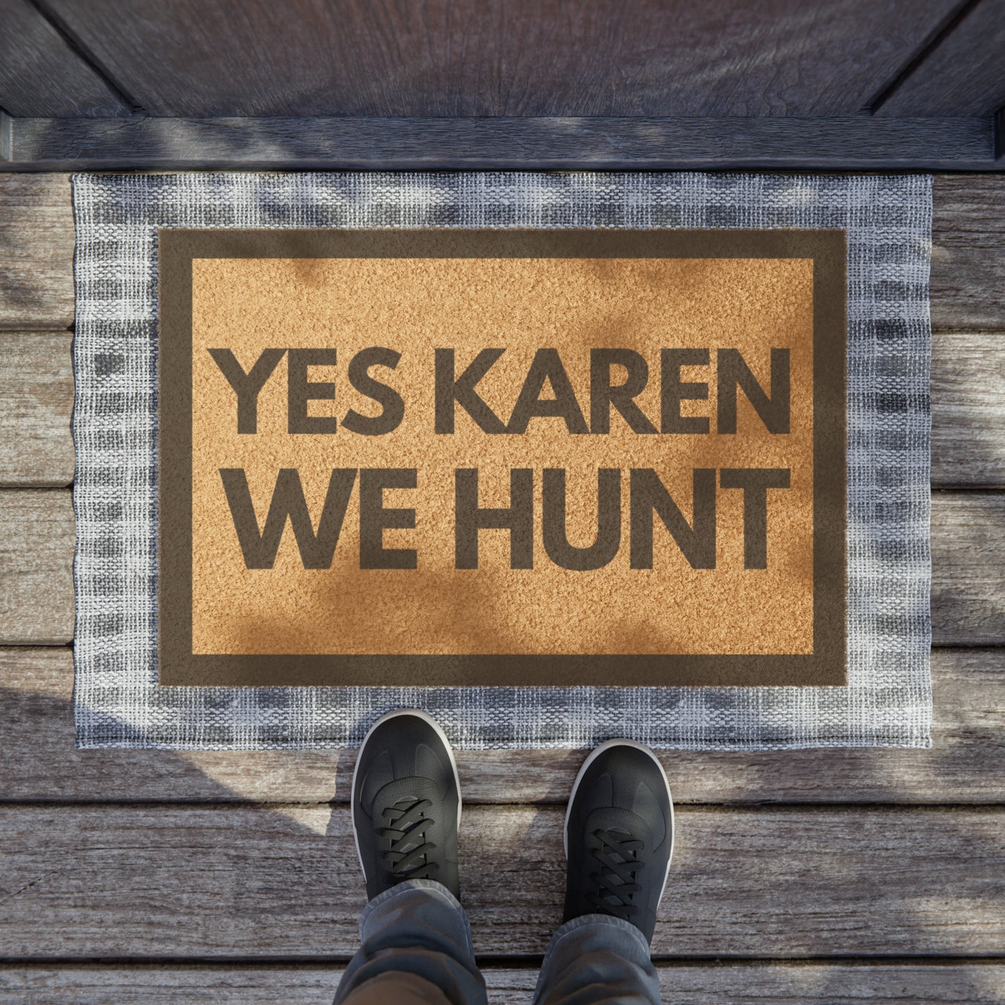 YES KAREN Doormat