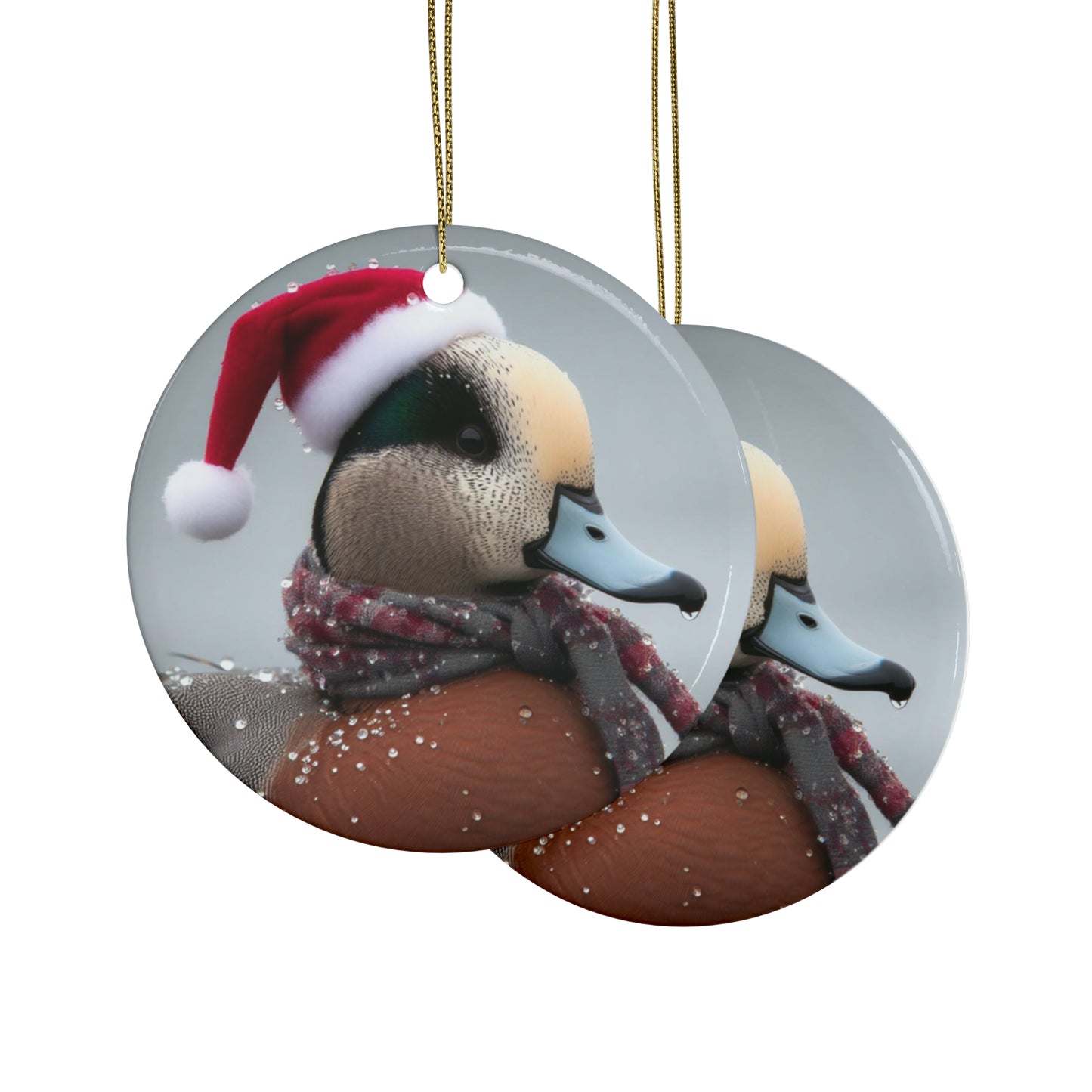 Christmas Wigeon Ornaments