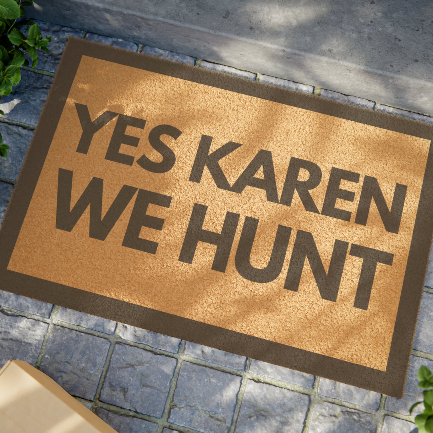 YES KAREN Doormat