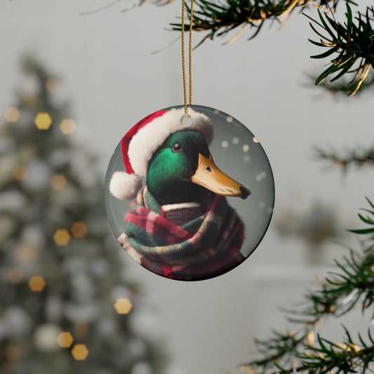 Christmas Mallard Ornaments