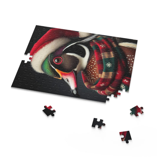 Christmas Wood Duck Puzzle (120 or 252 piece option)