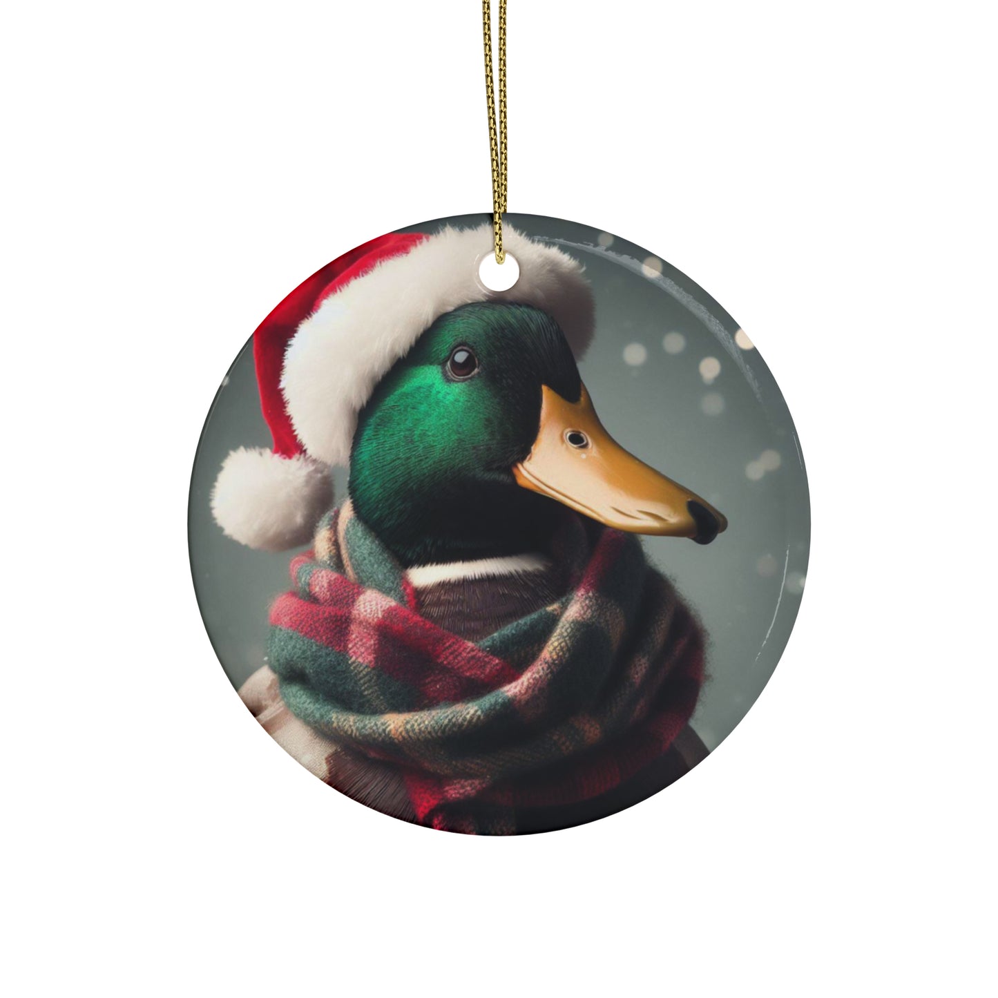 Christmas Mallard Ornaments