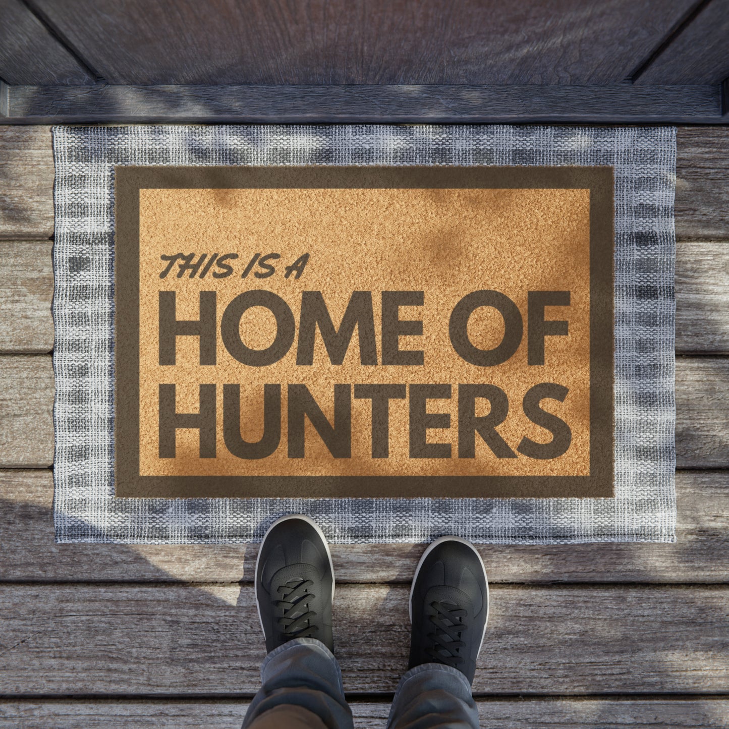 HOME OF HUNTERS Doormat