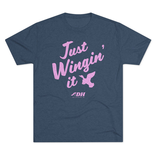 Just Wingin' It Tee (Lilac Versions)