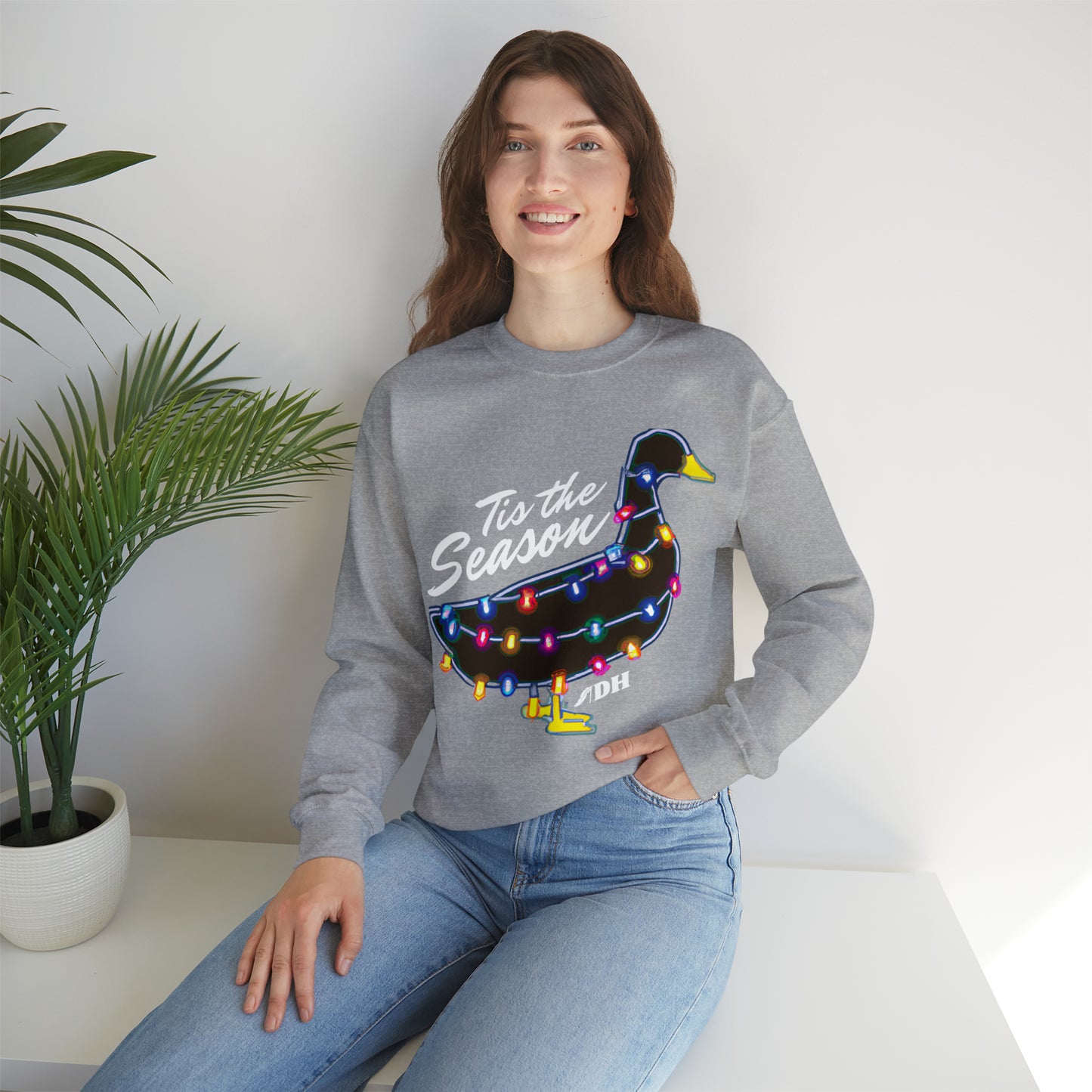 Tis the Season Holiday Crew Sweatshirt (Multiple Colors)