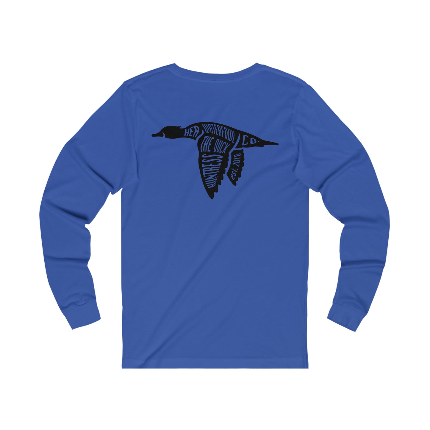 Wood Duck Long Sleeve Shirt (Back Design Shown/Black Ink Versions)