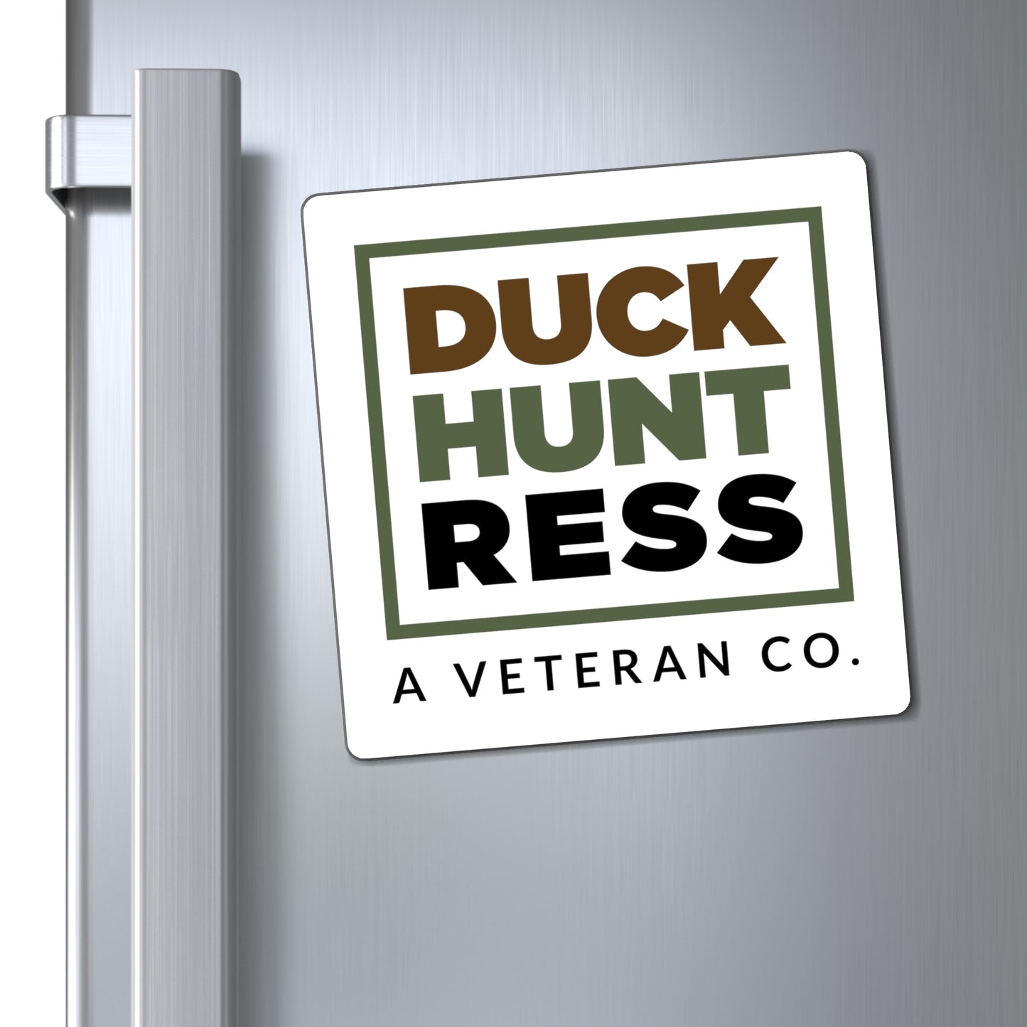 DUCK HUNTRESS Magnet (3 Size Options)
