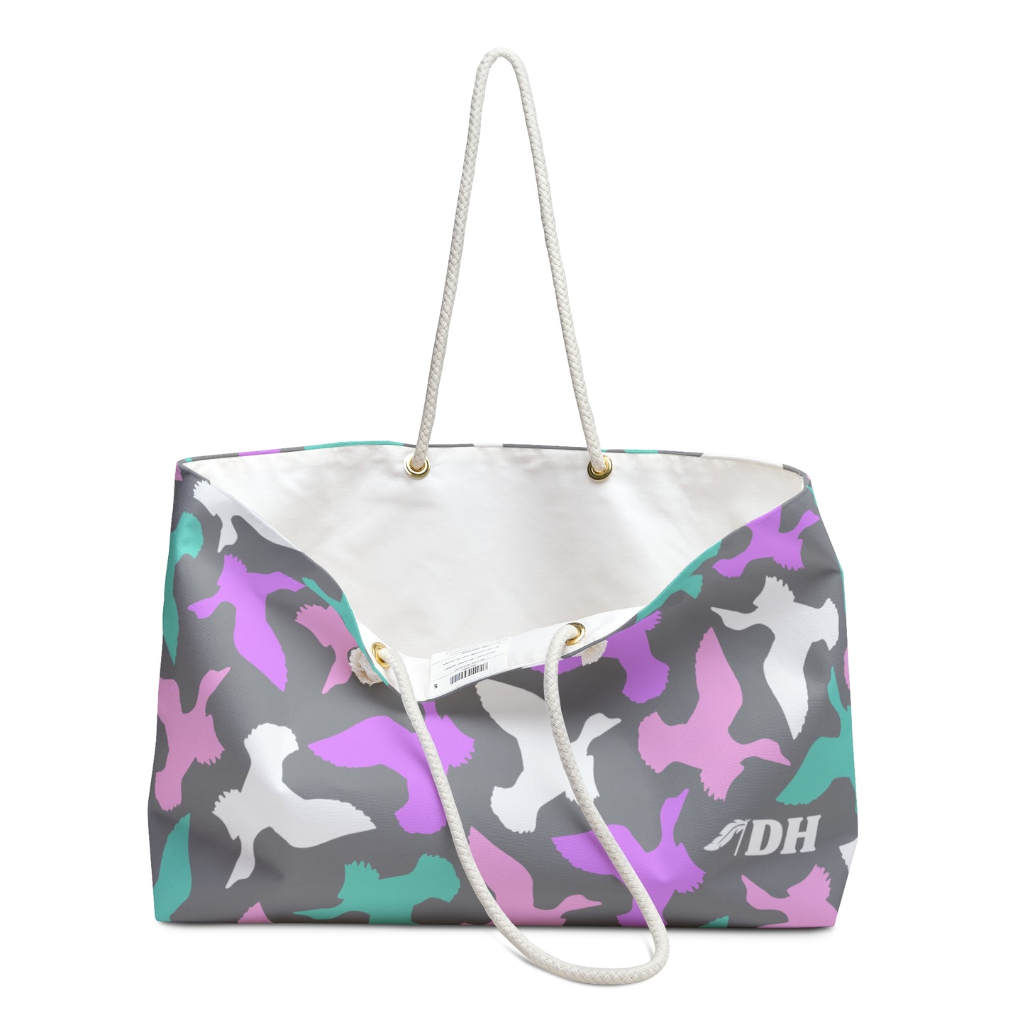 DH Cotton Candy Ducks Beach Bag