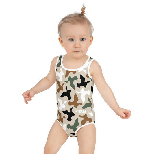 KIDS - Camo Ducks Bathing Suit