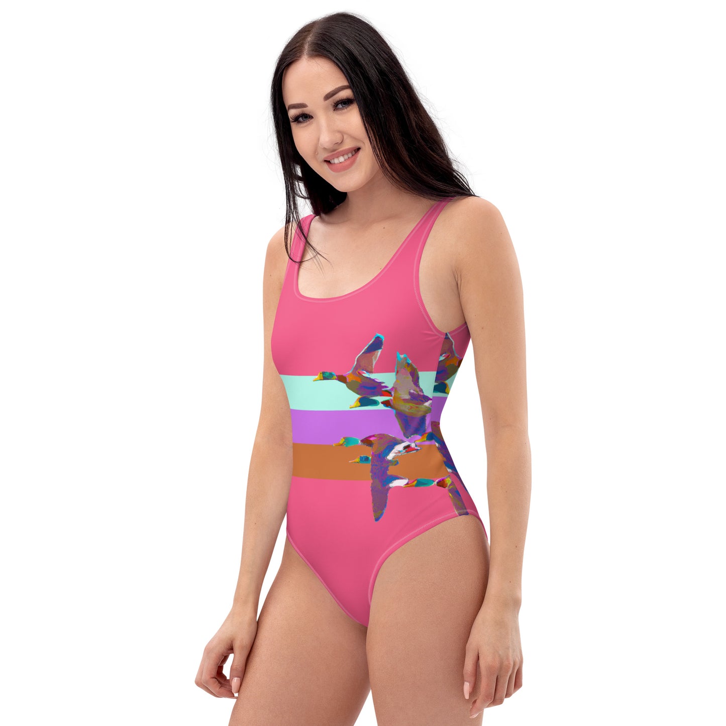 DH Duck Island 1 Piece in Rose