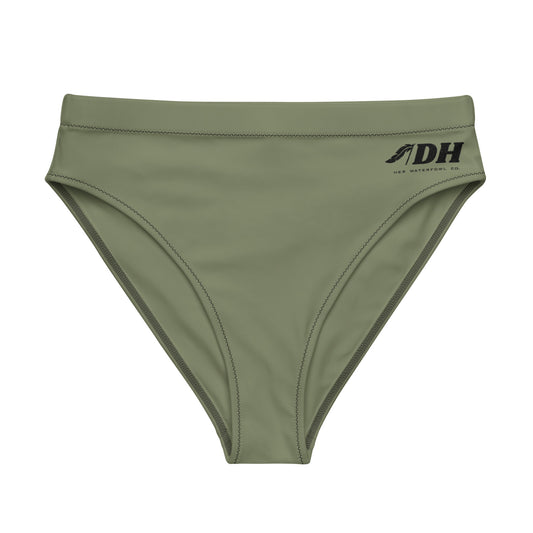 DH Bikini Bottoms in Light Olive/Black