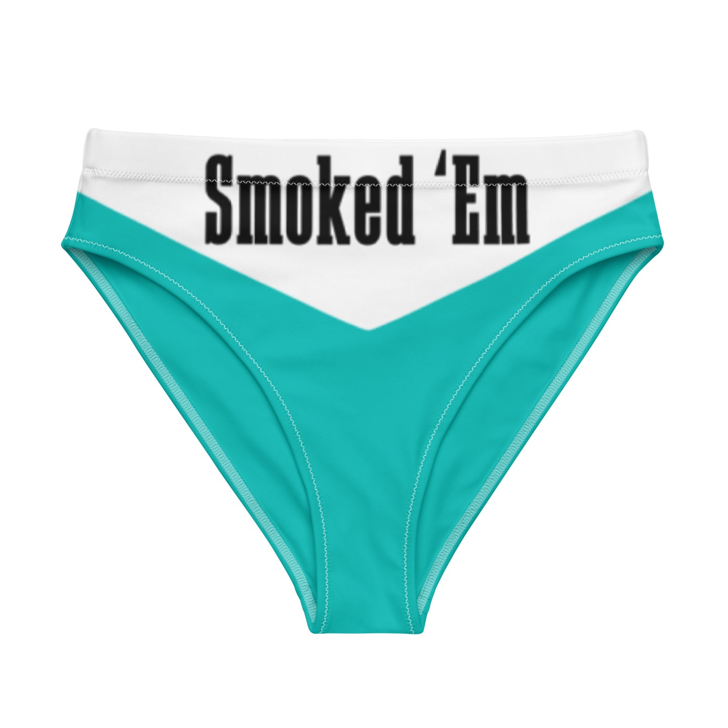 DH Smoked 'Em Bikini Bottom in Turquoise