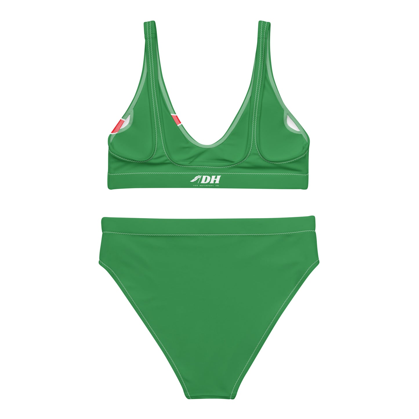 DH Harlequin Bikini Set in Green