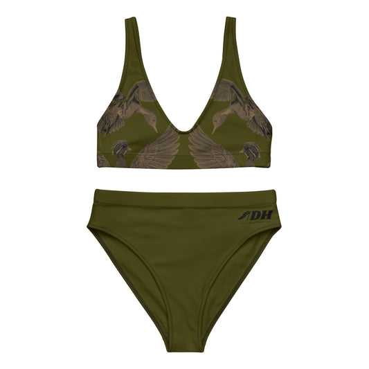 DH Pintail & Wood Duck Bikini Set in Olive