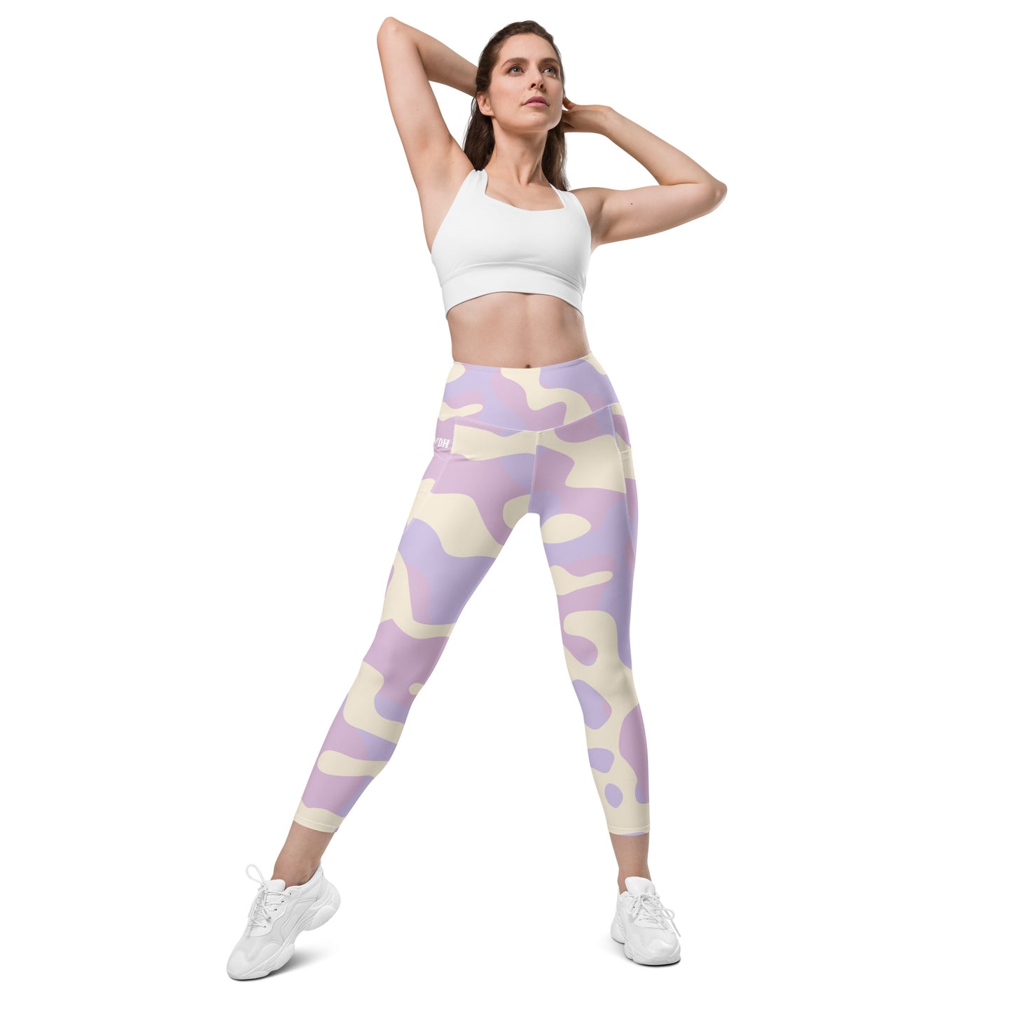 DH Cotton Candy Camo *Side Pocket* Leggings