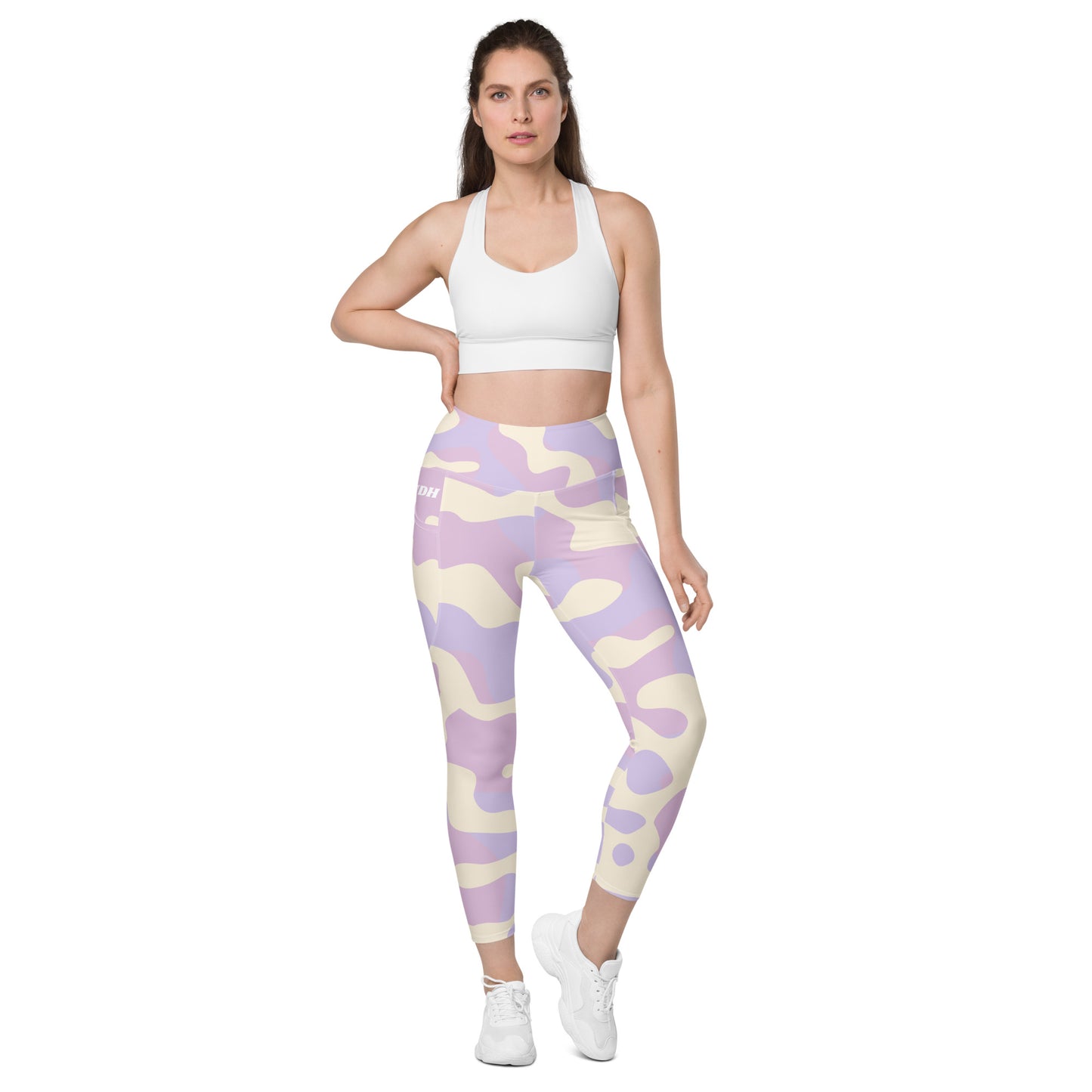 DH Cotton Candy Camo *Side Pocket* Leggings