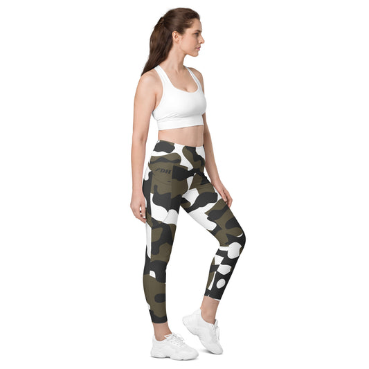 DH Timber *Side Pocket* Leggings in White