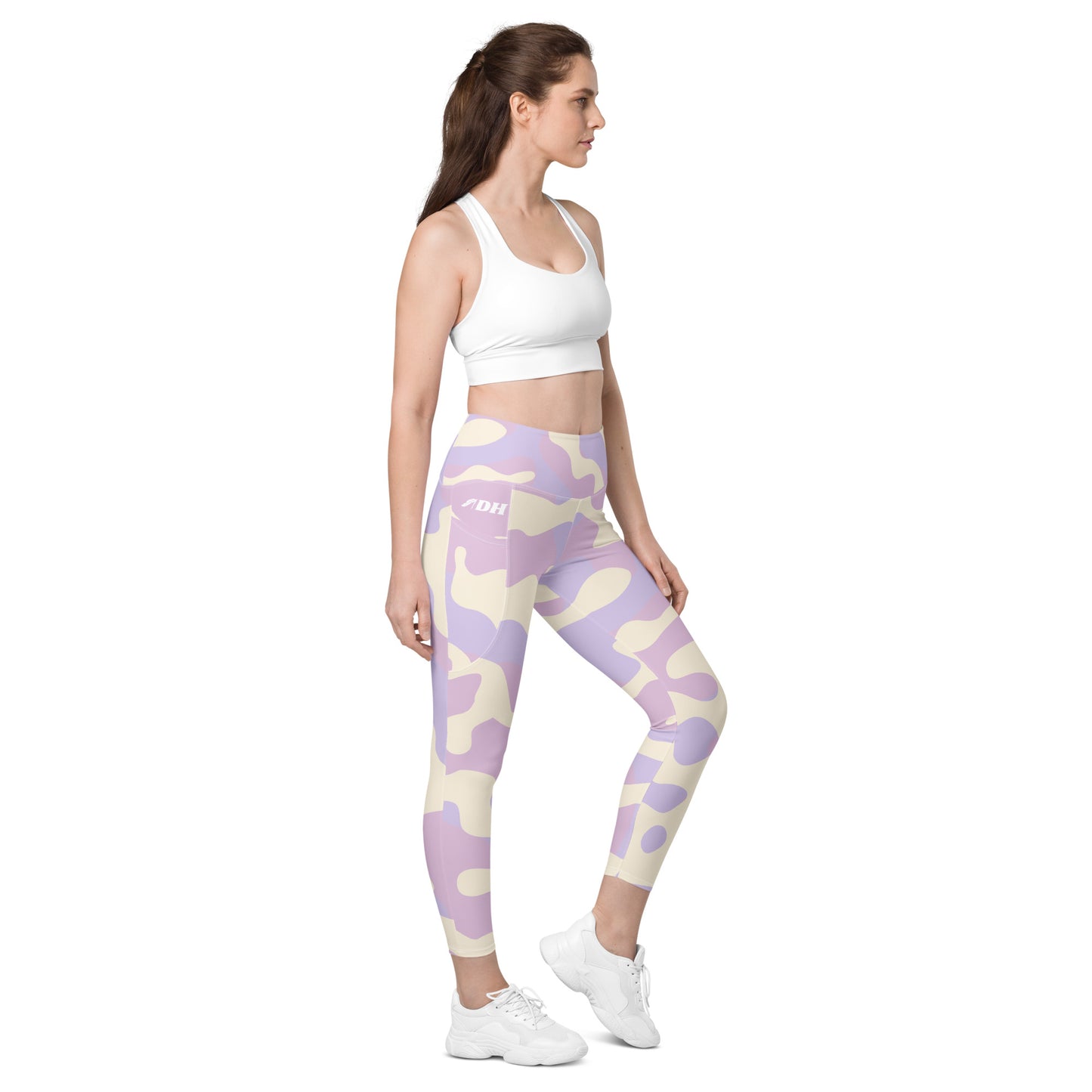 DH Cotton Candy Camo *Side Pocket* Leggings