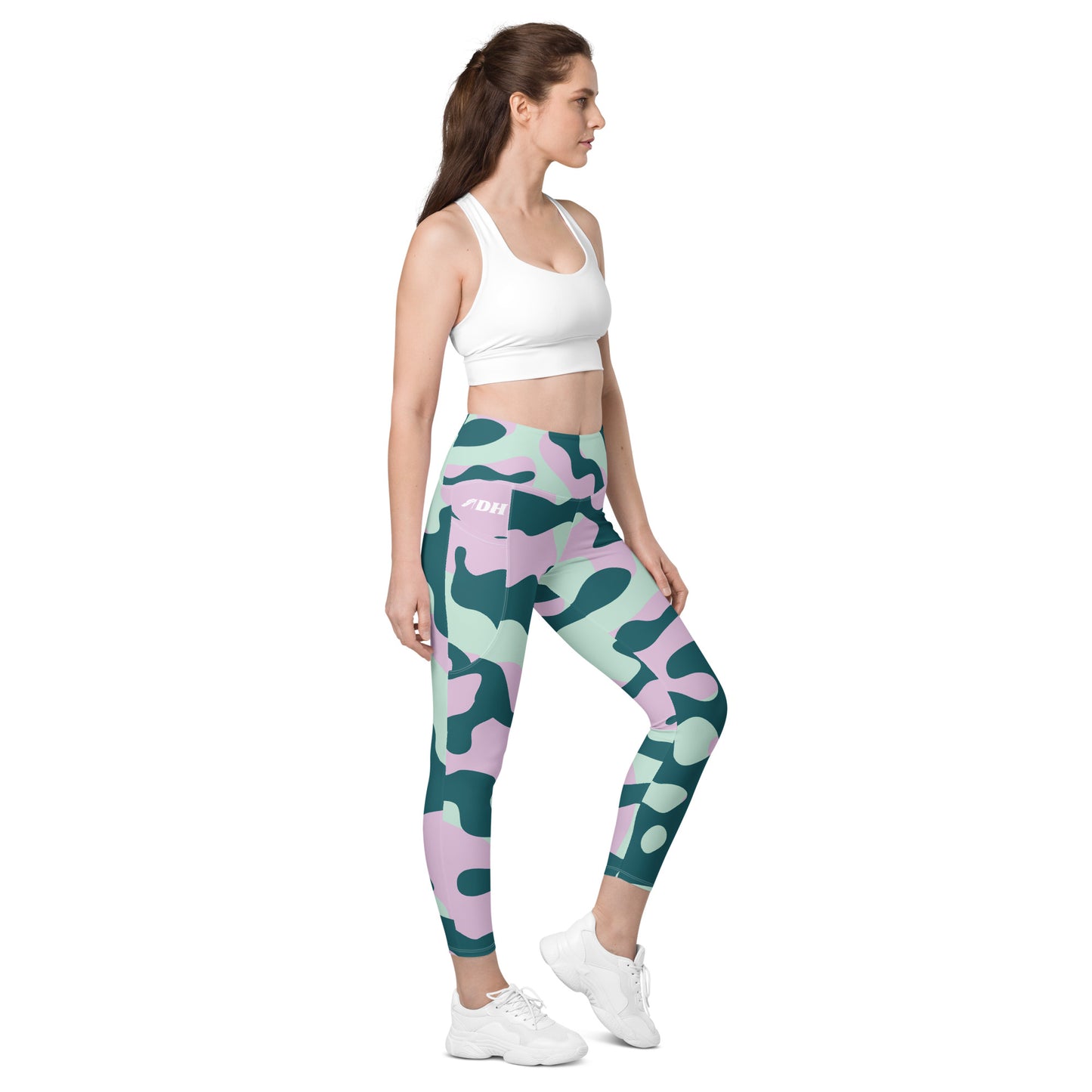 DH Spring Camo *Side Pocket* Leggings