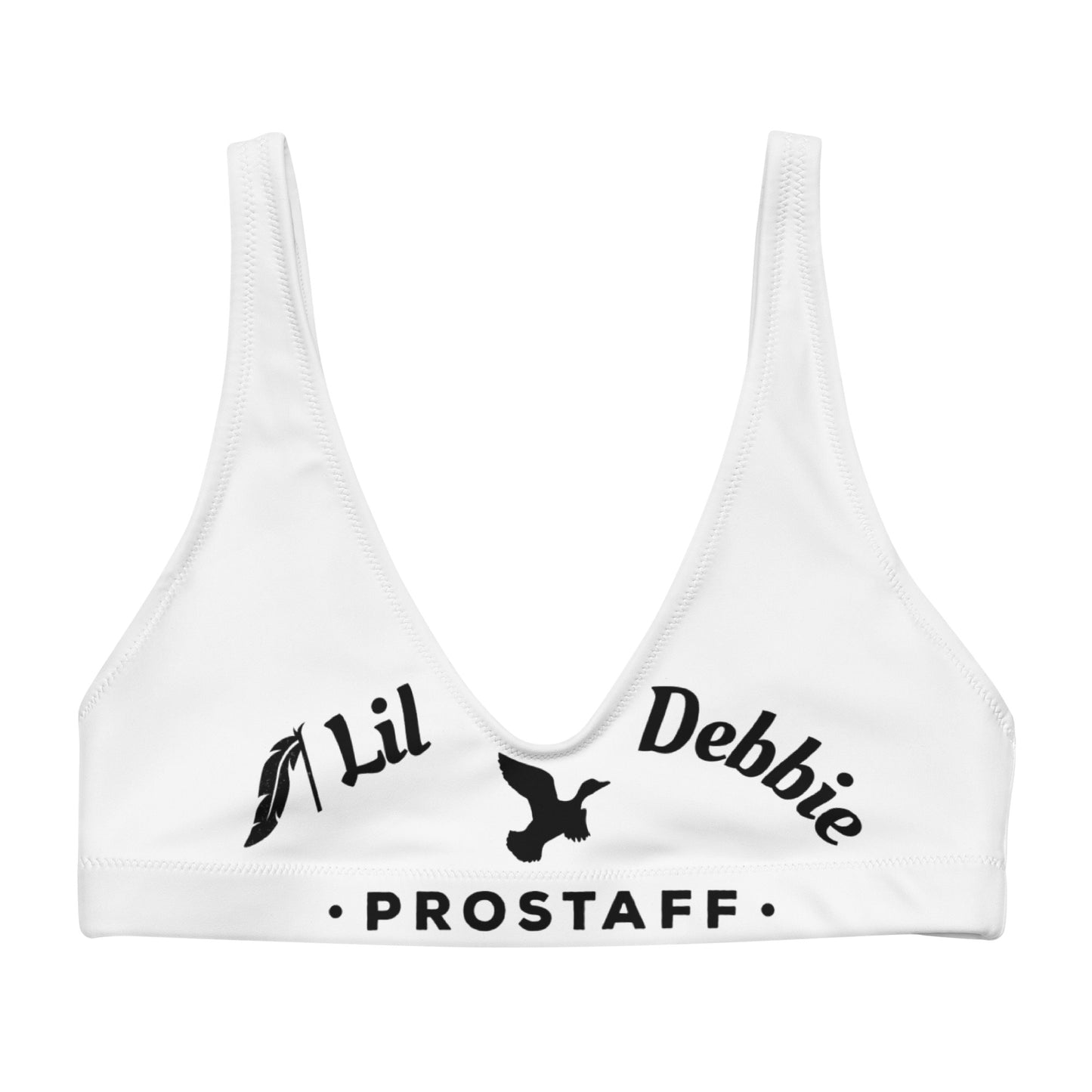 DH Lil' Debbie Prostaff Bikini Top in White