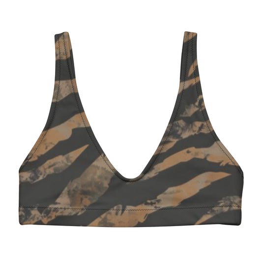 DH CHASE CAMO Bikini Top in Earth