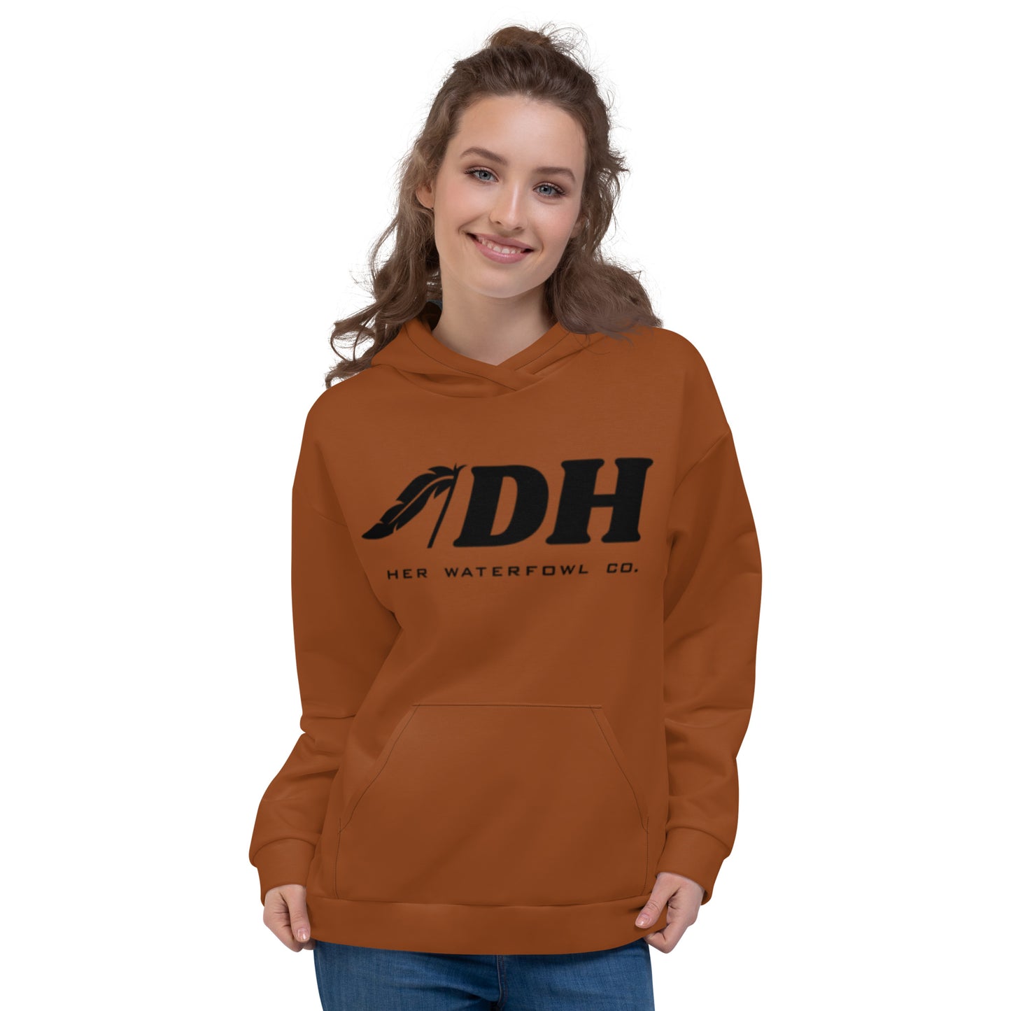 DH Ducks Active Hoodie (Rust)