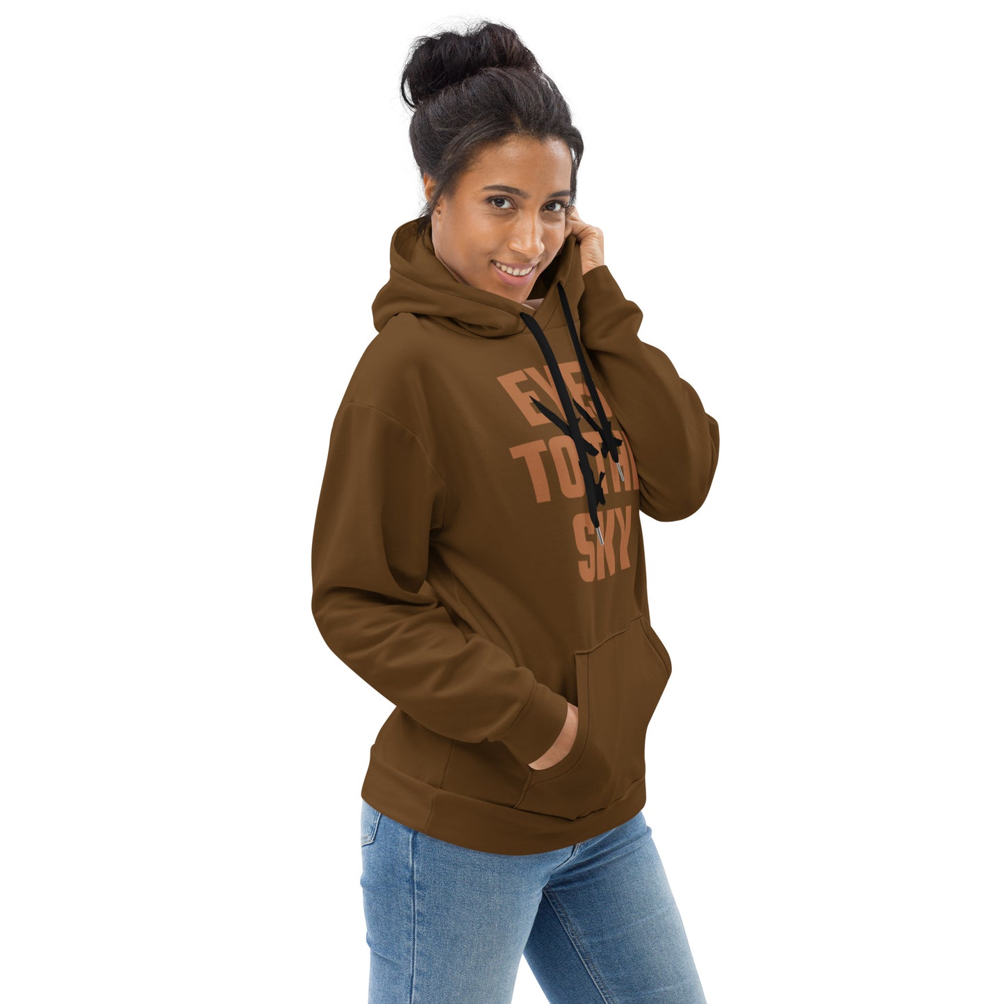 DH Eyes to the Sky Active Hoodie (Brown)