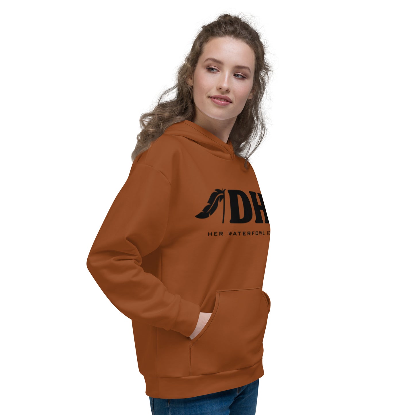 DH Ducks Active Hoodie (Rust)