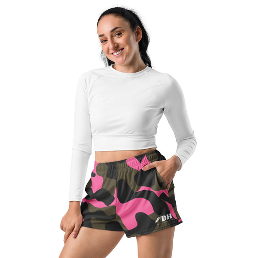 DH Timber Athletic Shorts in Pink