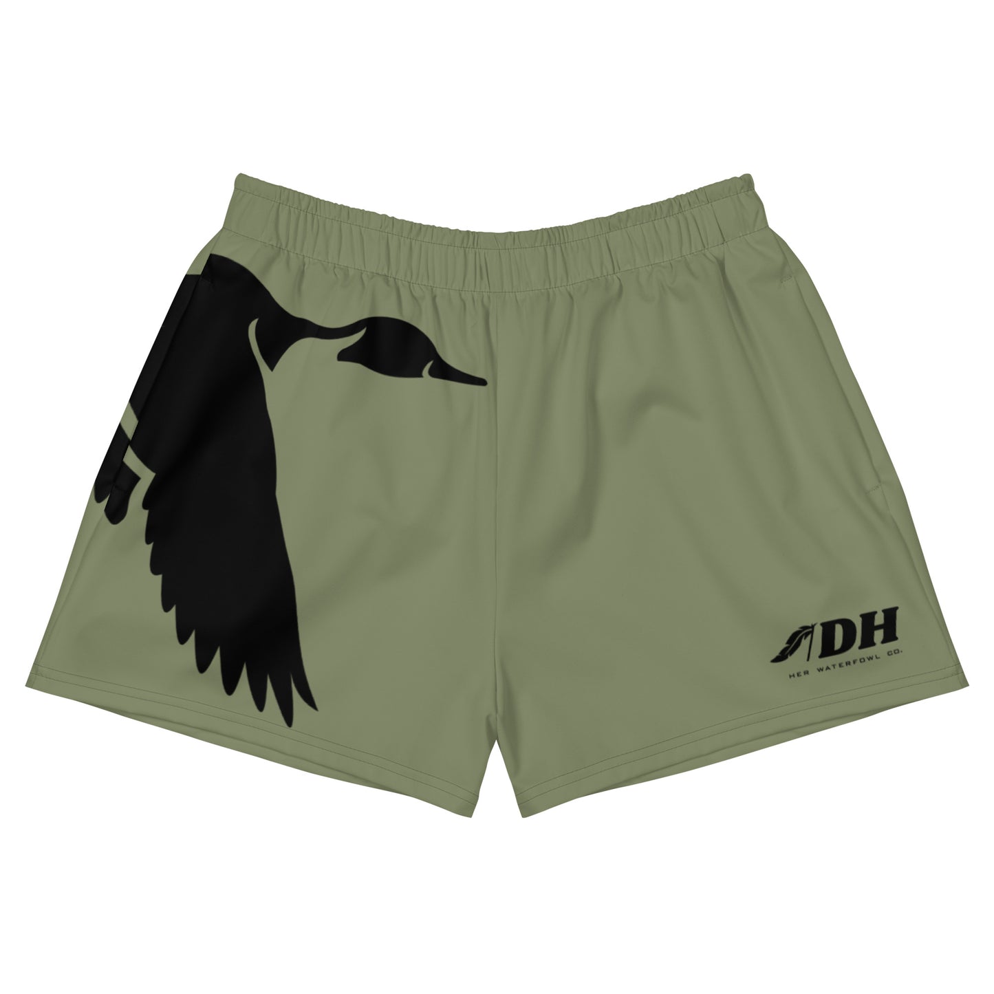 DH Pintail Athletic Shorts in Olive