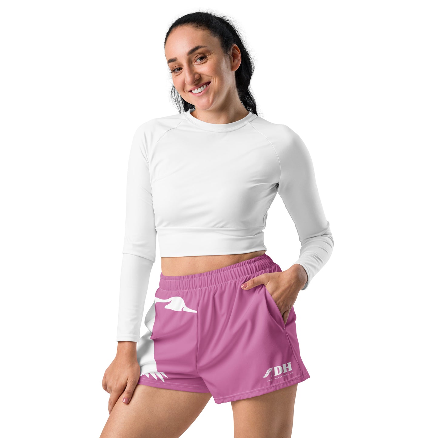 DH Pintail Athletic Shorts in Rose