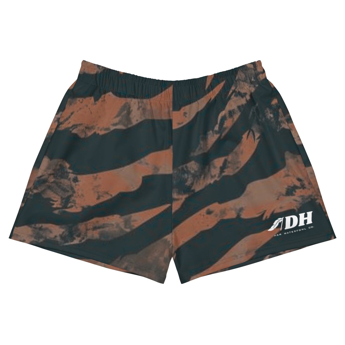 DH CHASE CAMO Athletic Shorts in Rust